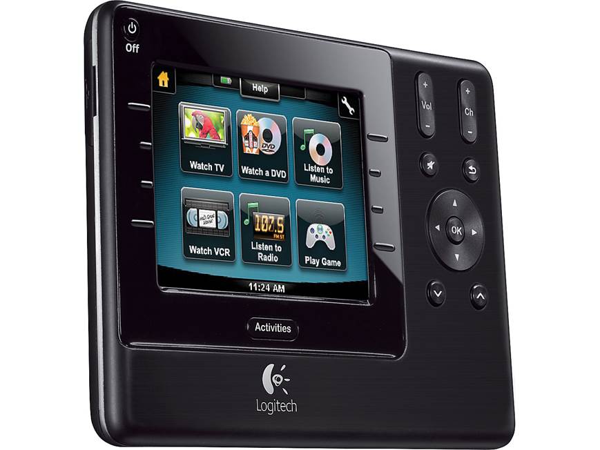 Logitech® Harmony® 1100 Universal learning remote with web-based