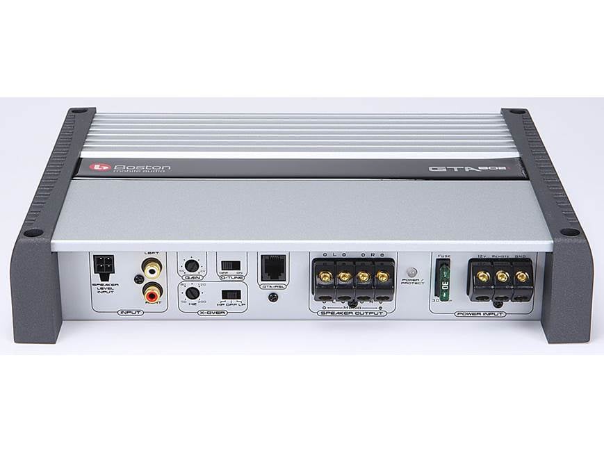 Boston Acoustics GTA-802 2-channel car amplifier — 80 watts RMS x