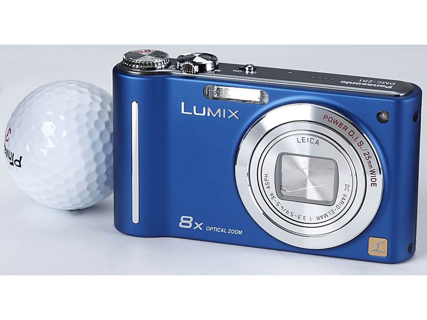 Panasonic Lumix DMC-ZR1 (Blue) 12.1-megapixel digital camera with