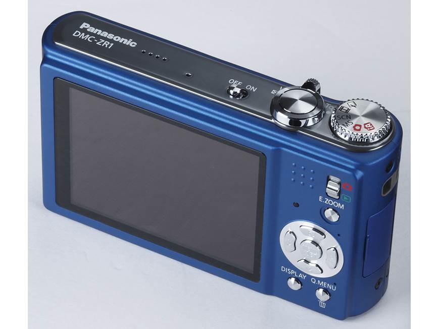 Panasonic Lumix DMC-ZR1 (Blue) 12.1-megapixel digital camera with