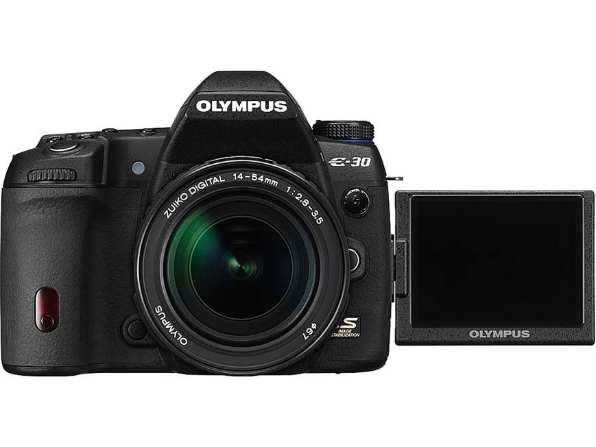 Olympus E-30 Kit 12.3-megapixel digital SLR camera with 14-54mm