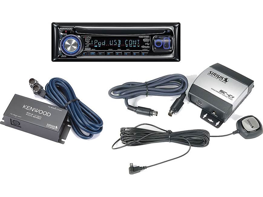 Kenwood Excelon KDC-X492 Satellite Radio Package Includes KDC-X492