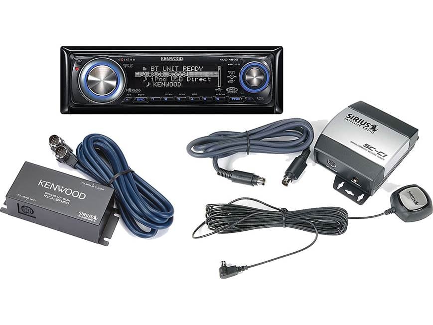 Kenwood Excelon KDC-X692 Satellite Radio Package Includes KDC-X692