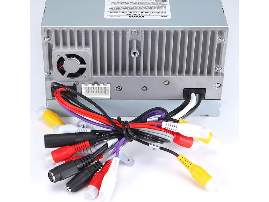 Clarion VX409 DVD receiver at Crutchfield