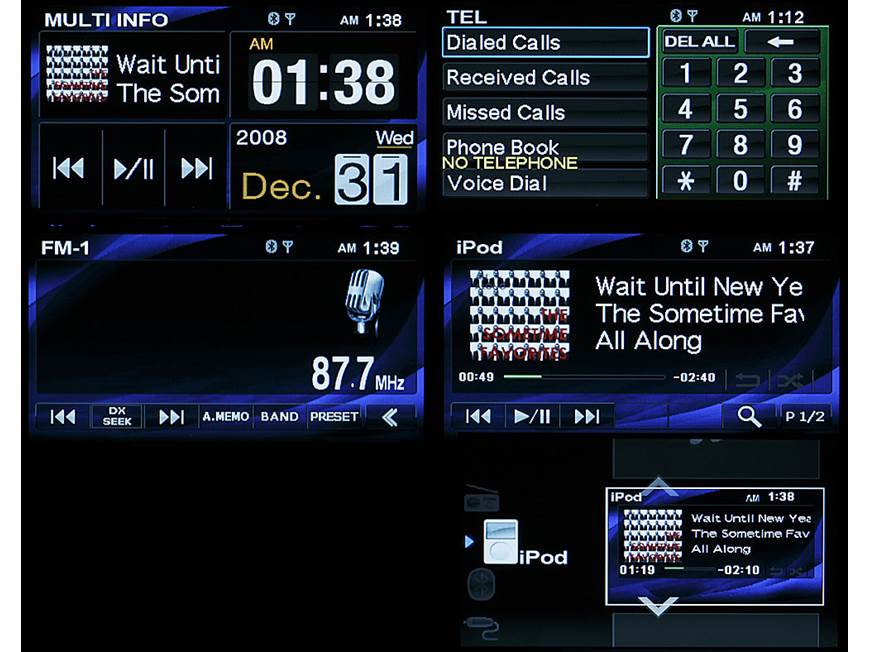 Alpine iXA-W407 Digital media receiver at Crutchfield