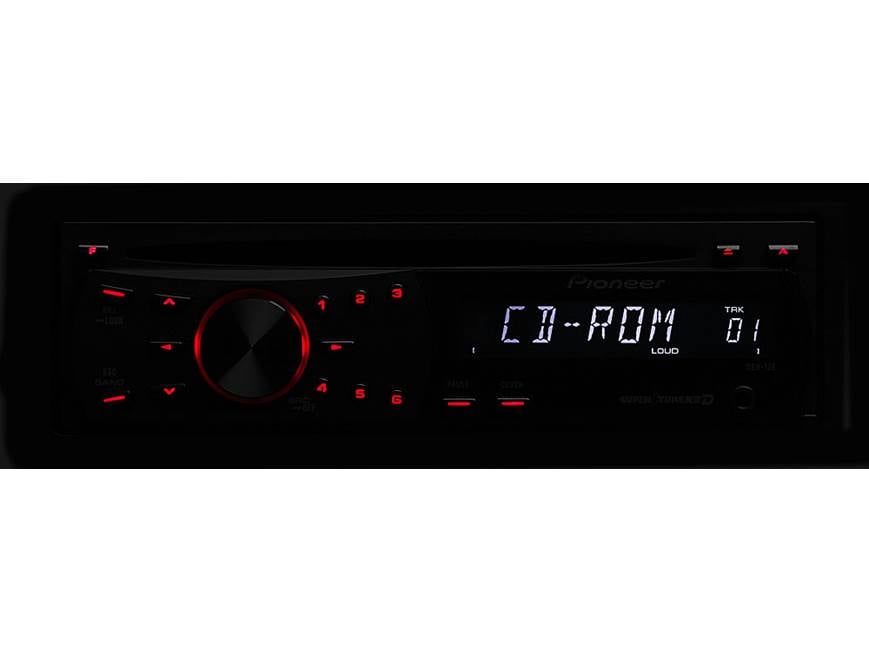 Pioneer DEH-12E CD receiver at Crutchfield