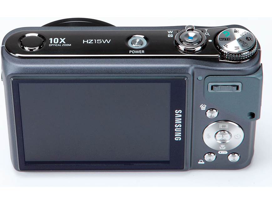 Samsung HZ15W 12.2-megapixel digital camera with 10X optical zoom