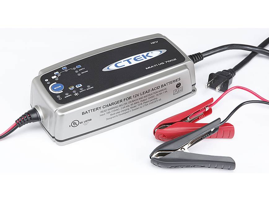 CTEK MULTI US 7002 Battery Charger For heavy-duty 12-volt lead