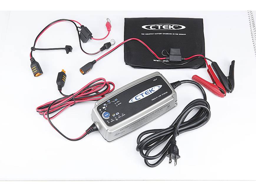 CTEK MULTI US 7002 Battery Charger For heavy-duty 12-volt lead