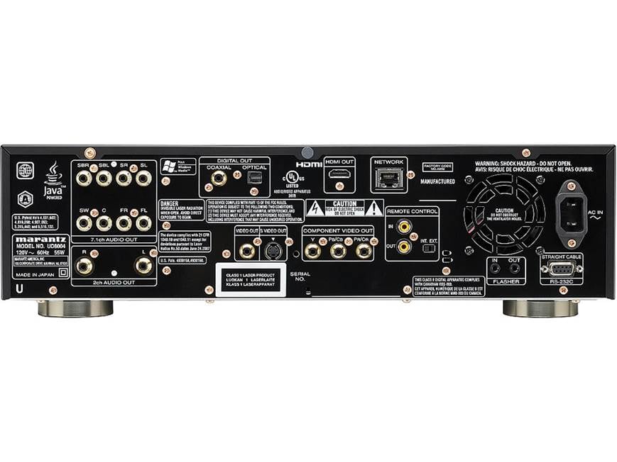 Marantz UD8004 Universal Blu-ray Disc™ player at Crutchfield