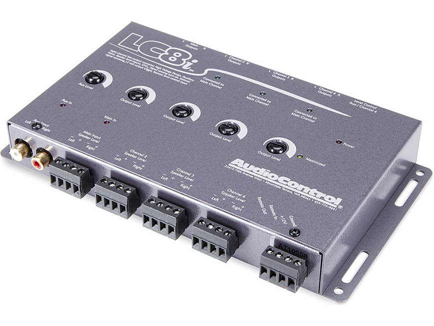 AudioControl LC8i (Gray) 8-channel line output converter with
