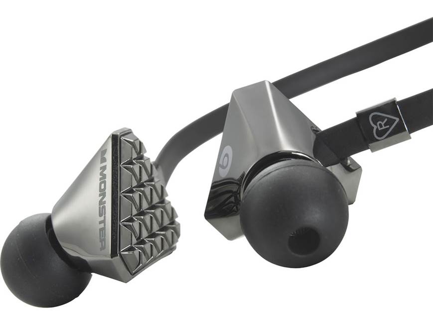 Lady Gaga Heartbeats™ (Black chrome) In-ear headphones from