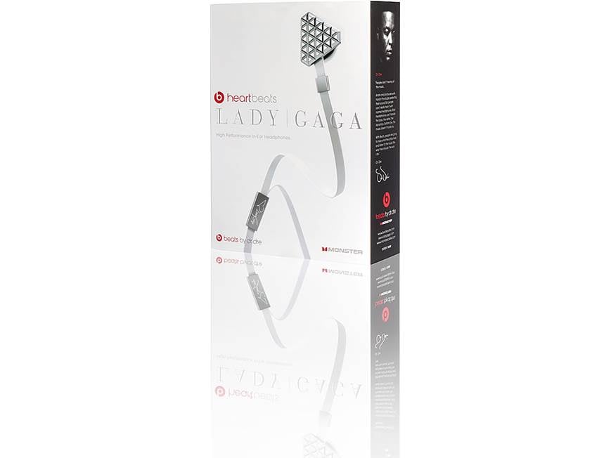Lady Gaga Heartbeats™ (Bright chrome) In-ear headphones from