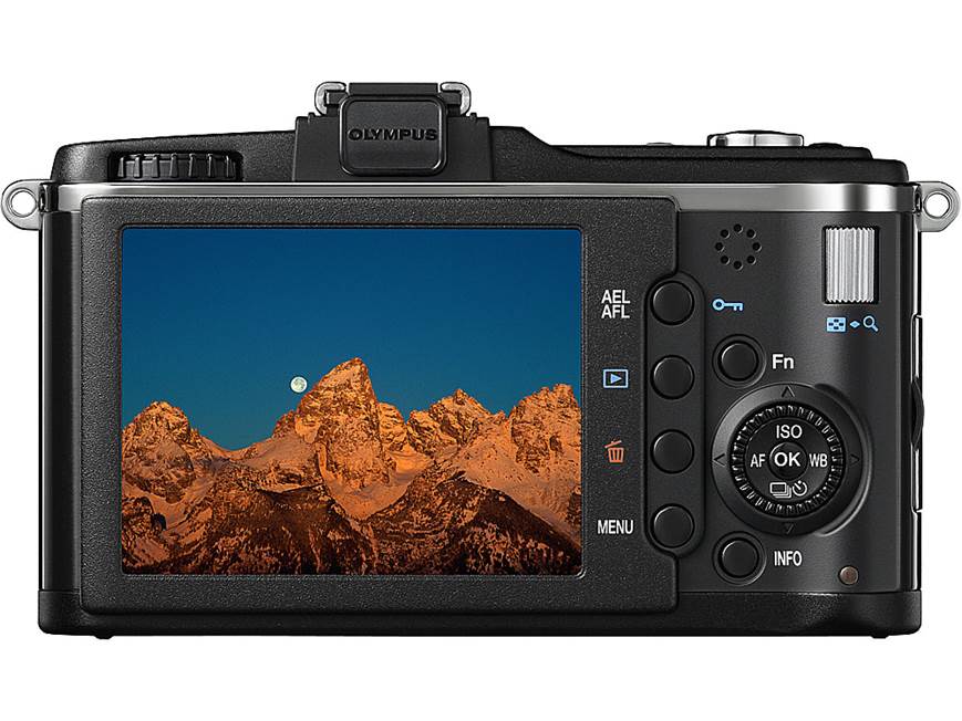 Olympus PEN E-P2 12.3-megapixel digital camera with 17mm lens and