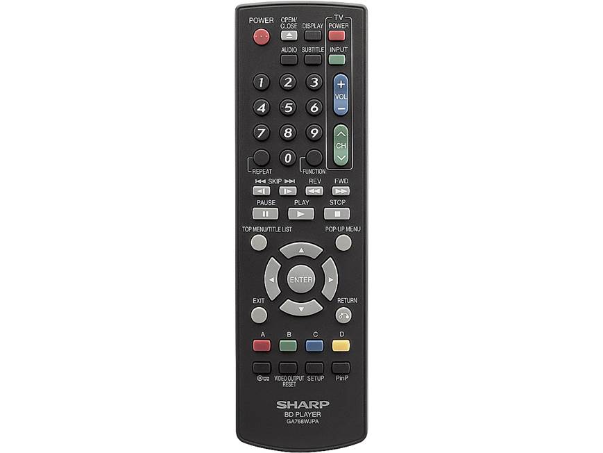 Sharp BD-HP52U Blu-ray Disc™ high-definition player at Crutchfield