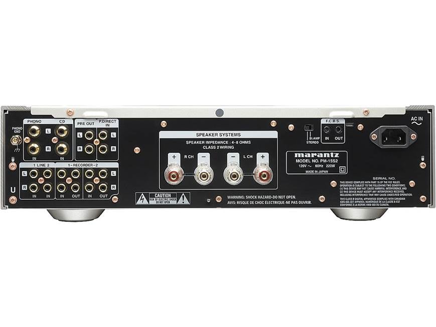 Marantz PM-15S2 Reference Series stereo integrated amplifier at