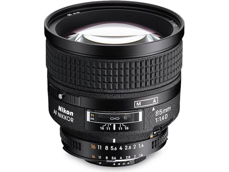 Nikon AF Nikkor 85mm f/1.4D IF Lens Lens with wide maximum