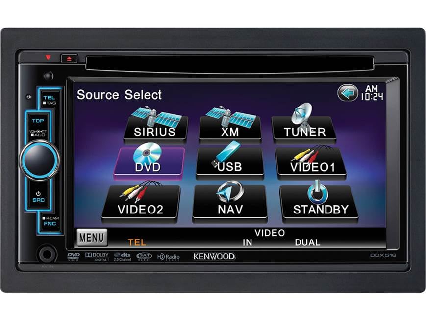 Kenwood DDX516 DVD receiver (New Stock) at Crutchfield