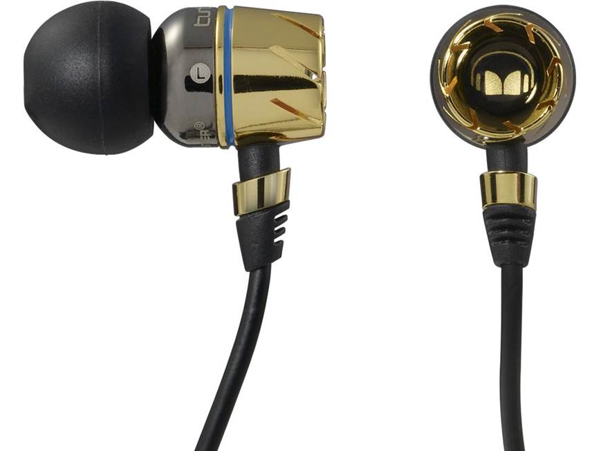 Monster® Turbine™ Pro Gold High-performance portable earbud