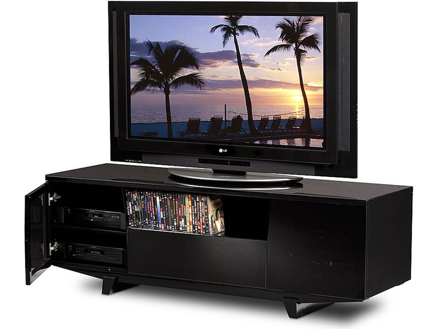 BDI Marina 8729-2 (Gloss Black) Audio/video cabinet for TVs up to
