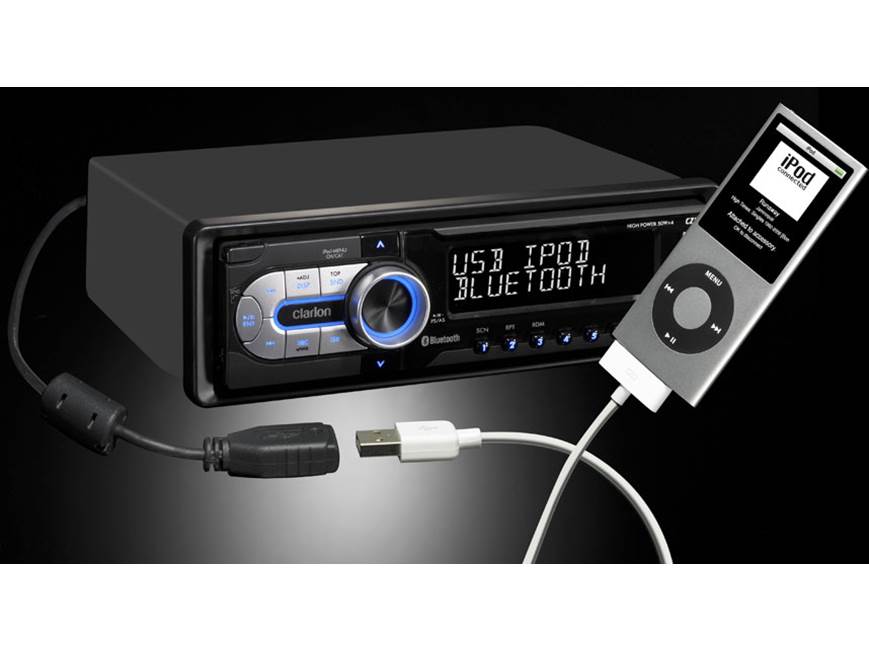 Clarion CZ509 CD receiver at Crutchfield