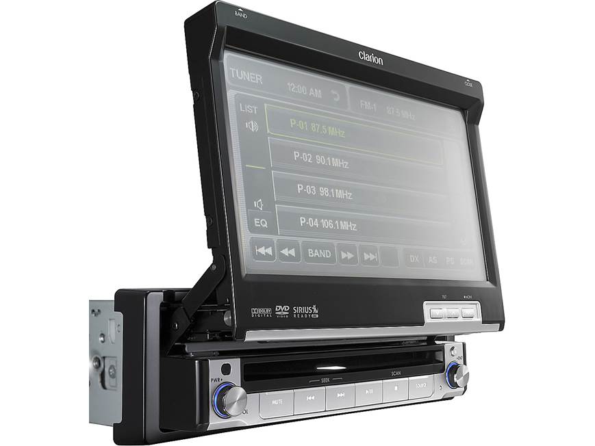 Clarion VRX485VD DVD receiver at Crutchfield