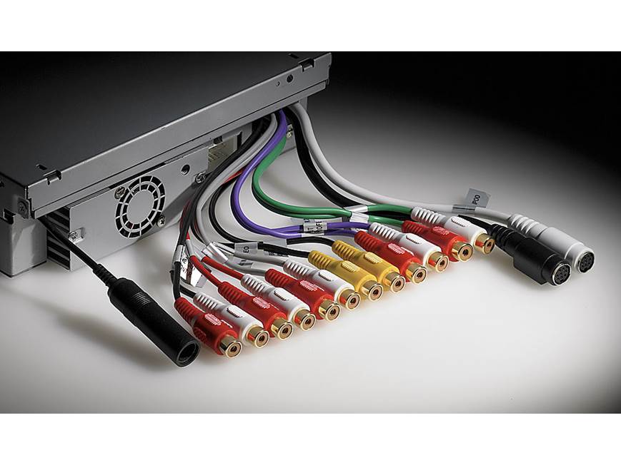 Clarion VRX485VD DVD receiver at Crutchfield