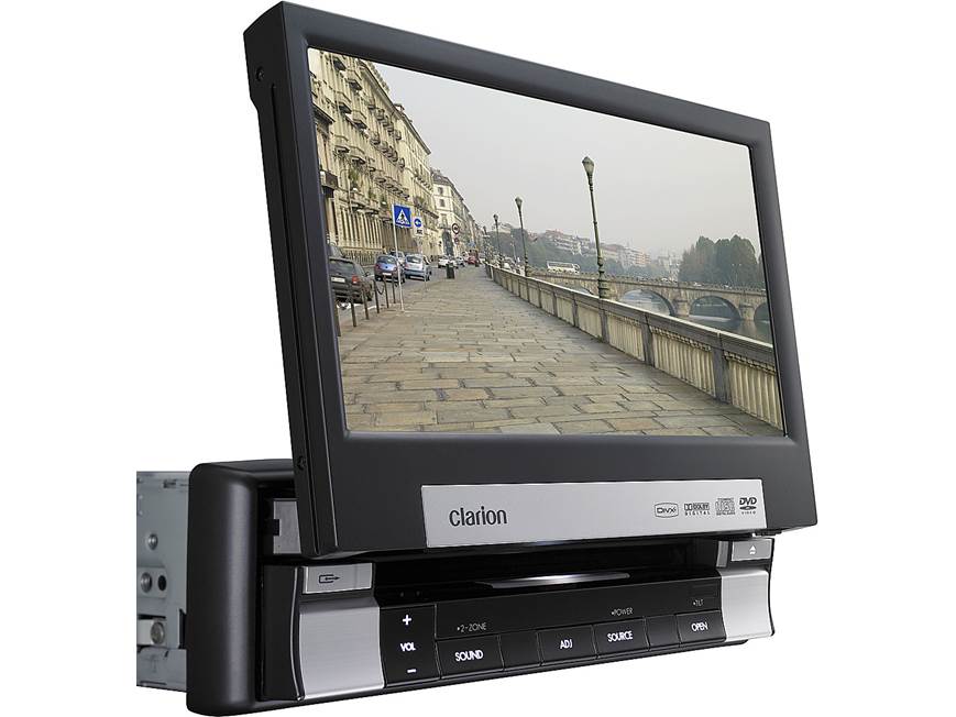 Clarion VRX585USB DVD receiver at Crutchfield