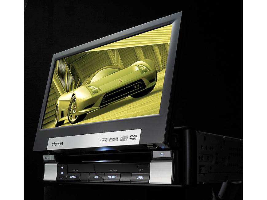 Clarion VRX585USB DVD receiver at Crutchfield