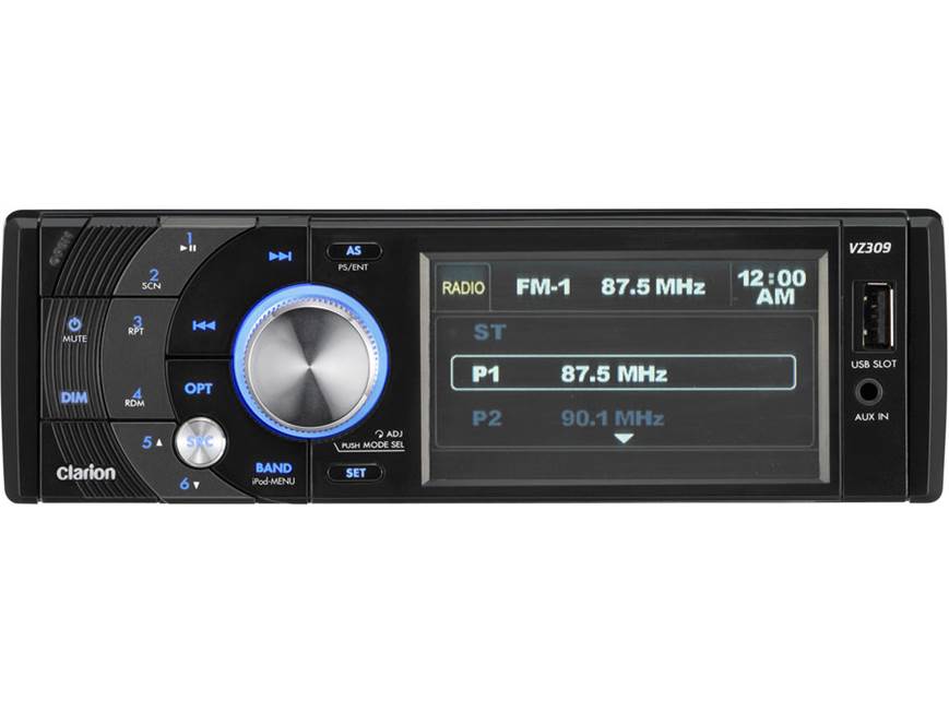 Clarion VZ309 DVD receiver (New Stock) at Crutchfield