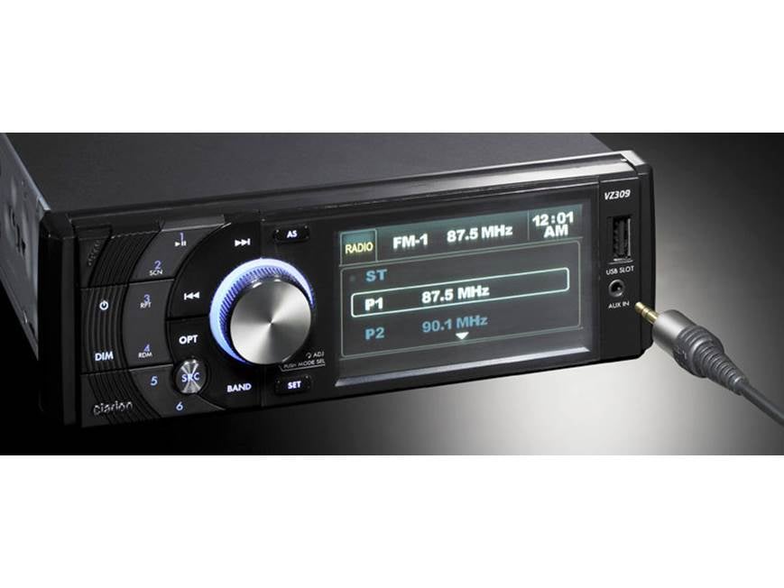 Clarion VZ309 DVD receiver (New Stock) at Crutchfield