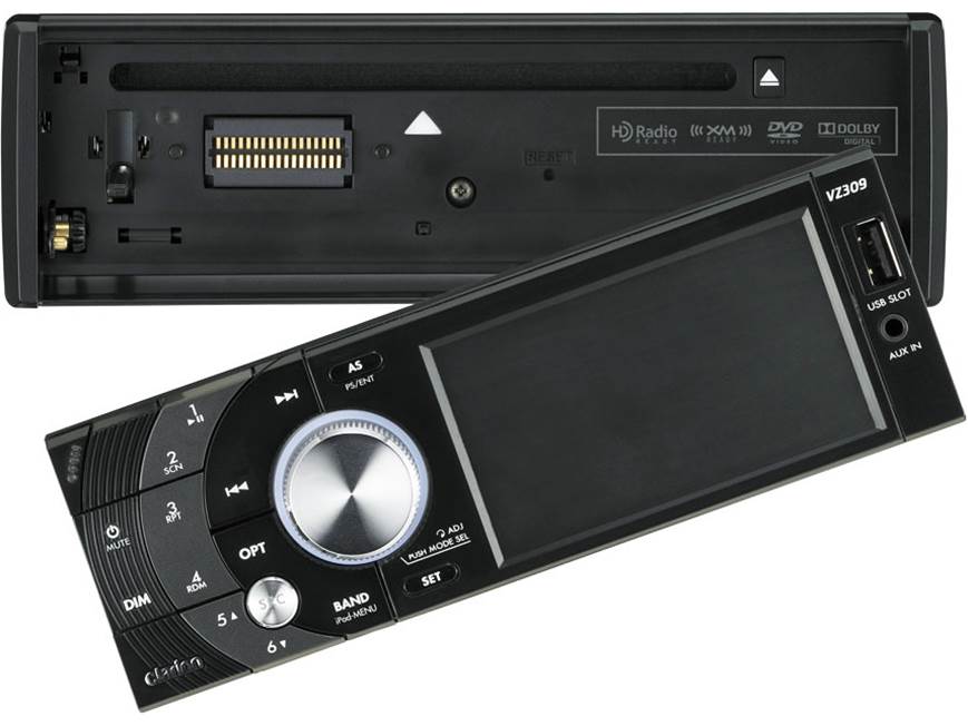 Clarion VZ309 DVD receiver (New Stock) at Crutchfield