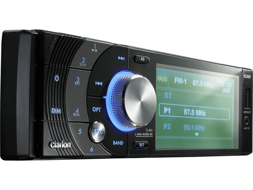 Clarion VZ309 DVD receiver (New Stock) at Crutchfield