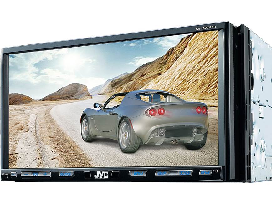 JVC KW-AVX810 DVD receiver at Crutchfield