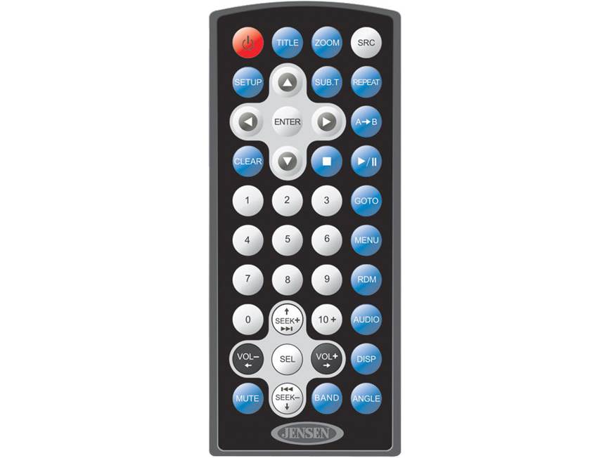 Jensen VM8013HD DVD receiver at Crutchfield