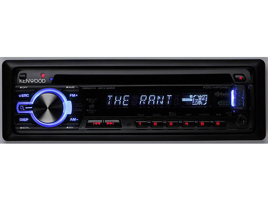 Kenwood KDC-MP342U CD receiver (New Stock) at Crutchfield