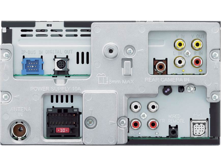 ダブルDINインダッシュDVD 6.1インチ AVH- P4000DVD Pioneer AVH-P4000DVD DVD receiver at Crutchfield