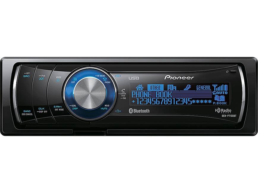 Pioneer DEH-P7100BT CD receiver at Crutchfield