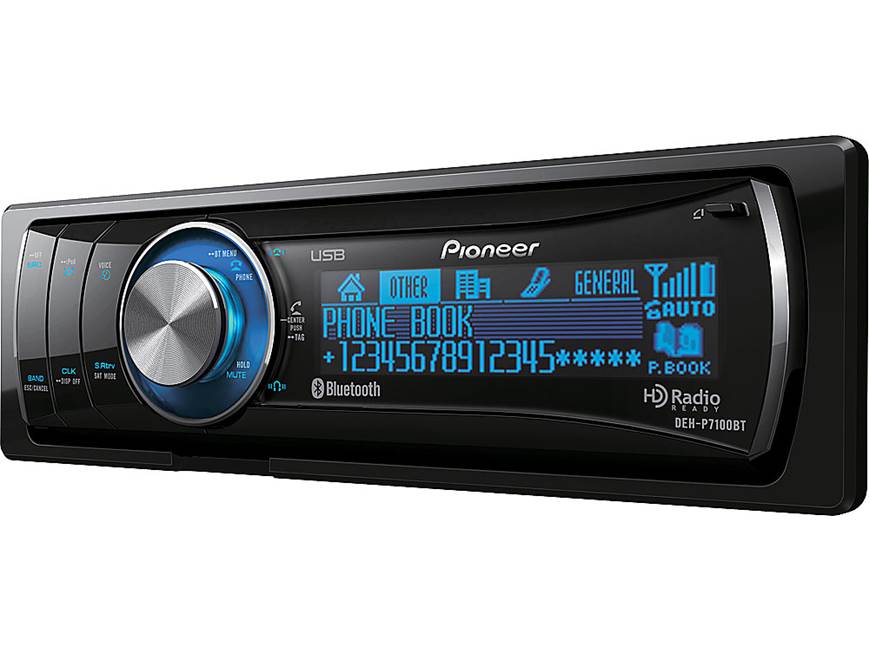 Pioneer DEH-P7100BT CD receiver at Crutchfield
