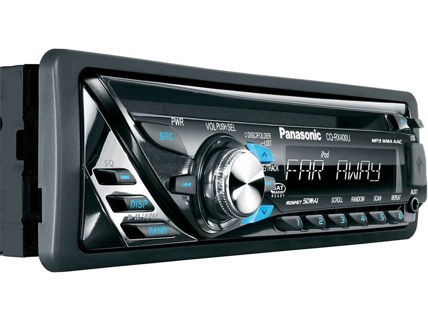 Panasonic CQ-RX400U CD receiver at Crutchfield
