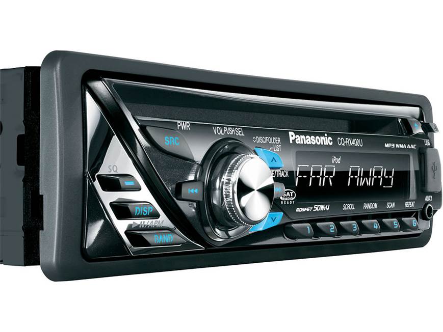 Panasonic CQ-RX400U CD receiver at Crutchfield