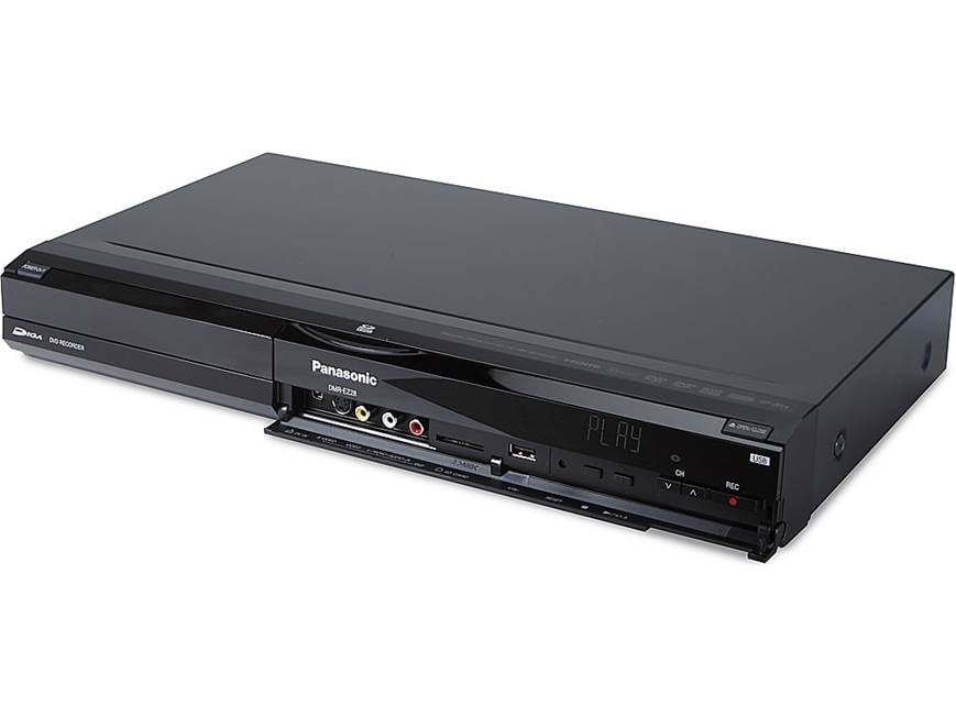 Panasonic DMR-EZ28K DVD recorder with built-in digital TV tuner