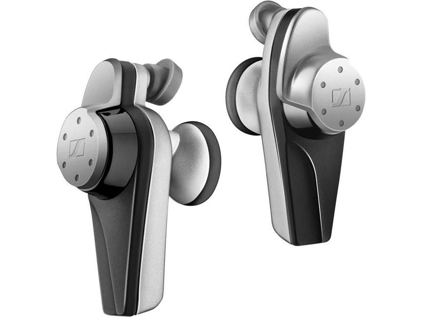 スタイルワイヤレス MX1 W1 イヤホン ブラック Sennheiser Sennheiser MX W1 Wireless earbud headphones at Crutchfield