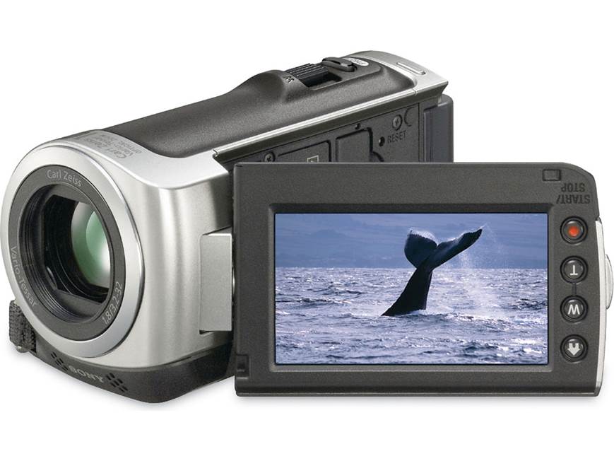 Sony HDR-CX100 Handycam® (Silver) 8GB high-definition flash memory