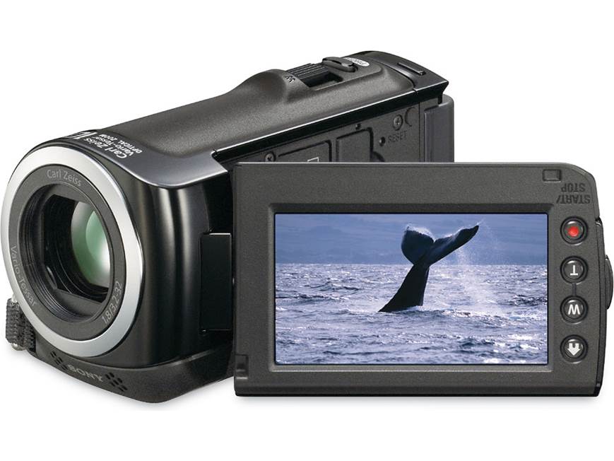 Sony HDR-CX100 Handycam® (Silver) 8GB high-definition flash memory