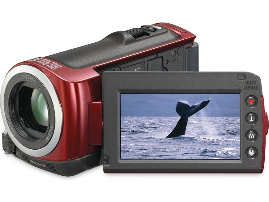 Sony HDR-CX100 Handycam® (Silver) 8GB high-definition flash memory