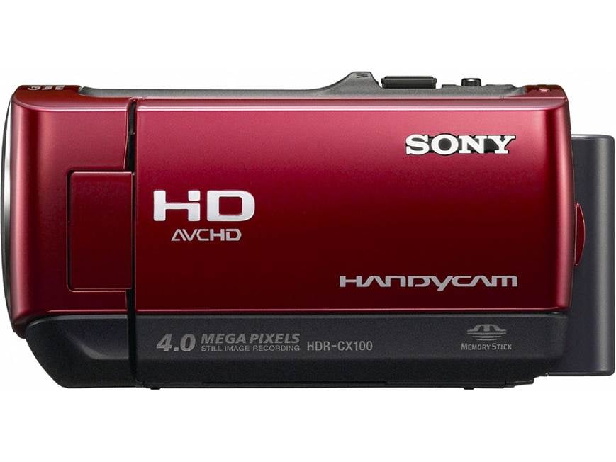 Sony HDR-CX100 Handycam® (Silver) 8GB high-definition flash memory