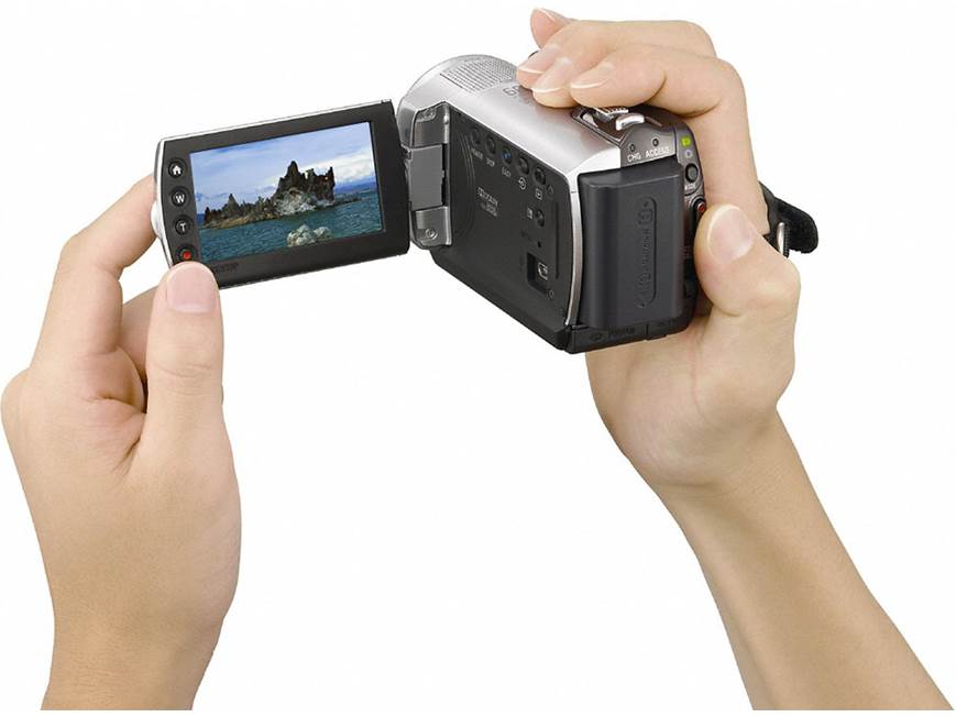 Sony DCR-SR67 Handycam® 80GB hard drive/Memory Stick® camcorder at