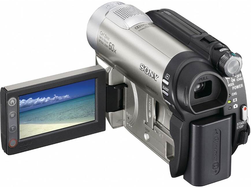 Sony DCR-DVD650 Handycam® DVD/Memory Stick® camcorder at Crutchfield