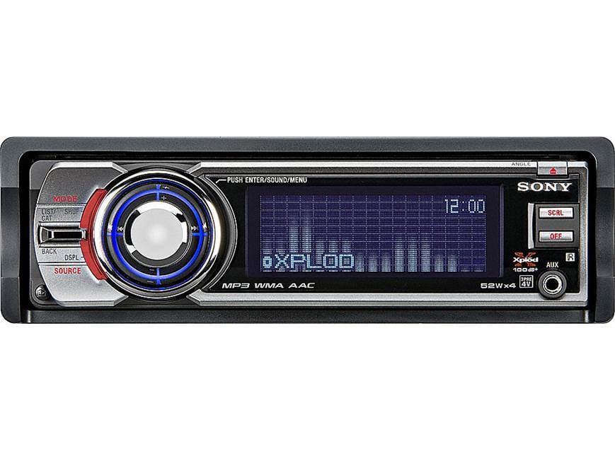 Sony CDX-GT720 CD receiver at Crutchfield